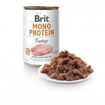 Brit Mono Protein Turkey konzerv 6x400 g kép