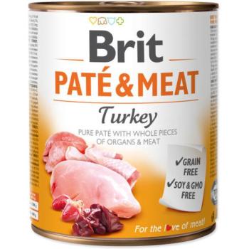 Brit Paté & Meat Turkey 800 g kép