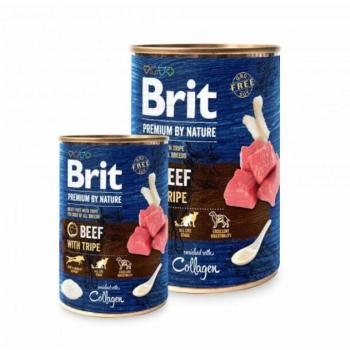 Brit Premium by Nature Adult Beef with Tripes 800 g kép