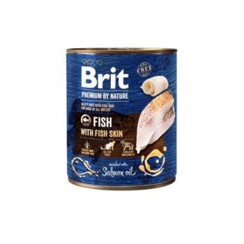 Brit Premium by Nature Adult Fish with Fish Skin konzerv 6x400g kép