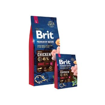 Brit Premium by Nature Adult Large 3 kg kép