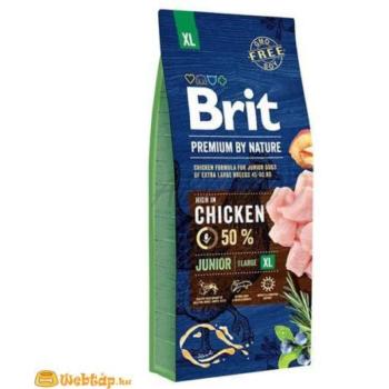 Brit Premium by Nature Junior Extra Large Chicken 15 kg kép
