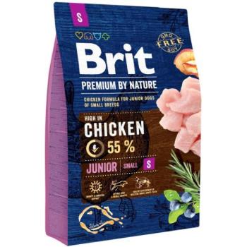 Brit Premium by Nature Junior Small Chicken 3 kg kép