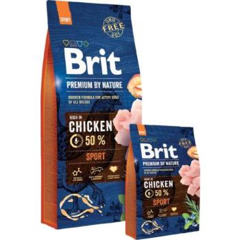 Brit Premium by Nature Nature Sport Chicken 3 kg kép