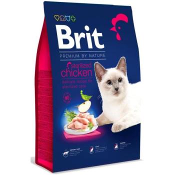 Brit Premium by Nature Sterilized chicken 8 kg kép