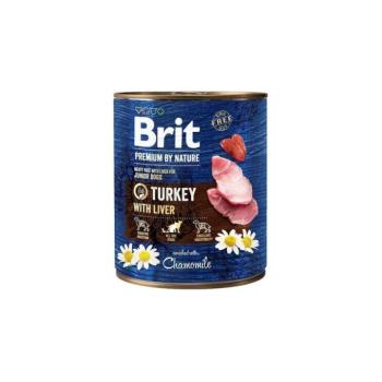 Brit Premium by Nature Turkey with Liver konzerv 6x400g kép