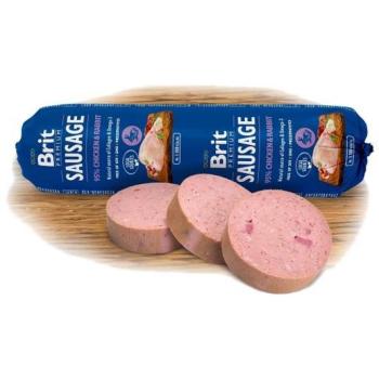 Brit Premium - Sausage Chicken & Rabbit 800 g kép