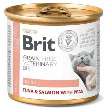 Brit Veterinary Diet Renal tuna, salmon & pea 200 g kép