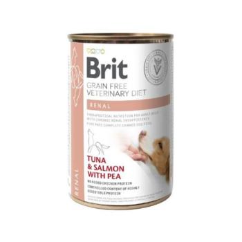 Brit Veterinary Diets Dog GF Renal konzerv 6x400g kép