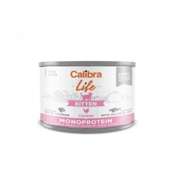 Calibra Cat Life Kitten Chicken konzerv 200g kép