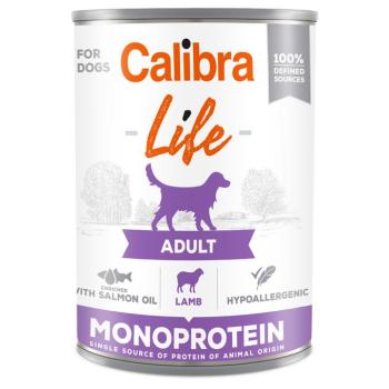 Calibra Dog Life Adult 12 x 400 g - Bárány kép