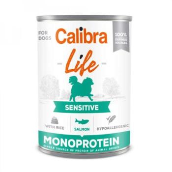 Calibra Dog Life Sensitive Salmon with rice konzerv 6x400g kép