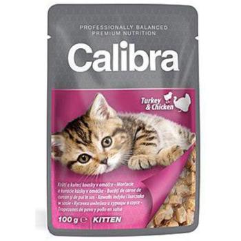 Calibra Kitten turkey & chicken 100 g kép