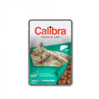 Calibra Premium Line Sterilised liver 100 g kép