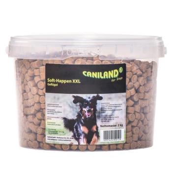 2kg Caniland Soft Trainees szárnyas XXL-vödörben kutyasnack