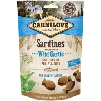 CARNILOVE Semi Moist Snack szardínia és fokhagyma 200 g kép