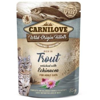 CARNILOVE Wild-Origin Fillets Adult trout 85 g kép