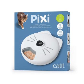 Catit Pixi Smart automata etető macskáknak, 6x170 ml kép