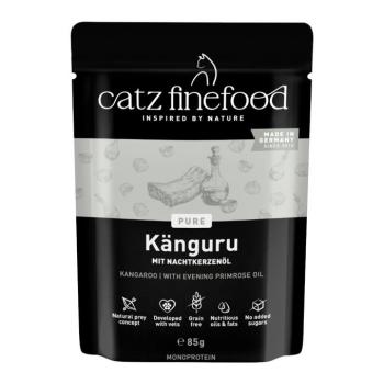 24x85g catz finefood Pure kenguru tasakos nedves macskatáp kép