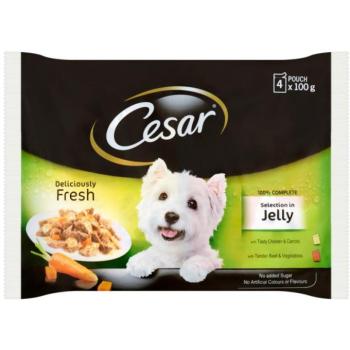 Cesar Mix Aspic 4x100 g kép