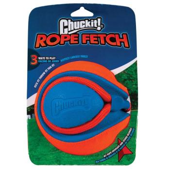 Chuckit! Rope Fetch kutyalabda kötéllel, L méret, Ø 14cm kép