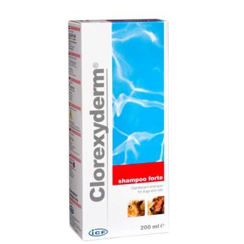 Clorexyderm Forte sampon 200 ml kép