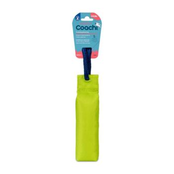 Coachi Trainings Dummy kutyáknak - M méret: limezöld - H 22 x Sz 5,5 x M 5,5 cm