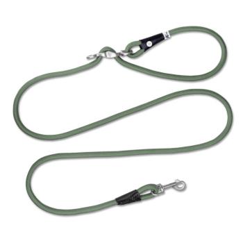 Curli Vario Comfort póráz, mohazöld, L méret: 200 cm hosszú, Ø 10 mm, kutyáknak kép