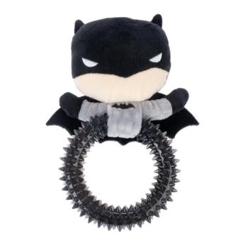 DC Batman gyűrűvel kutyajáték kb. H19xSz14xM5 cm