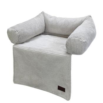 Designed by Lotte Ribbed kanapépárna kutyáknak, macskáknak,50x45x13,5cm kép