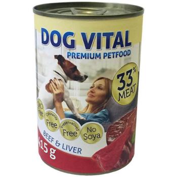 DOG VITAL Beef & Liver 415 g kép