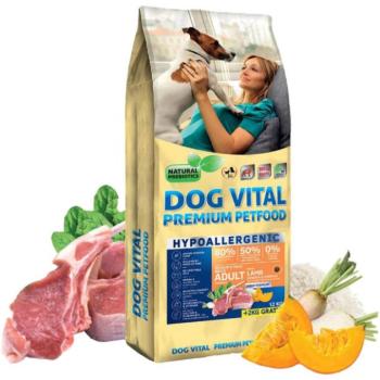 DOG VITAL Hypoallergenic Adult Medium & Maxi lamb, spinach & pumpkin 12 kg kép