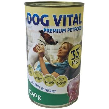 DOG VITAL Rabbit & Heart 1240 g kép