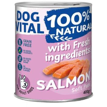 DOG VITAL Salmon paté 400 g kép