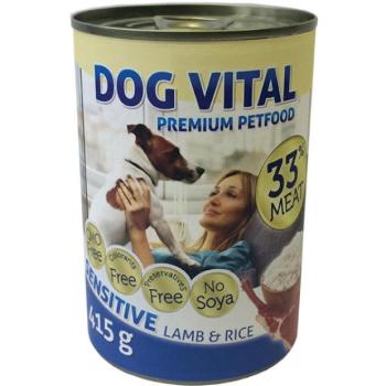 DOG VITAL Sensitive Lamb & Rice 415 g kép