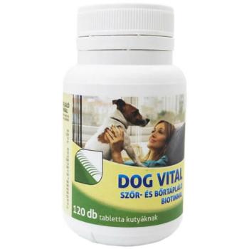 DOG VITAL Szőr- és bőrtápláló biotinnal 120 db