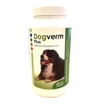 Dogverm Plus tabletta kutyák részére A.U.V. 200 db kép