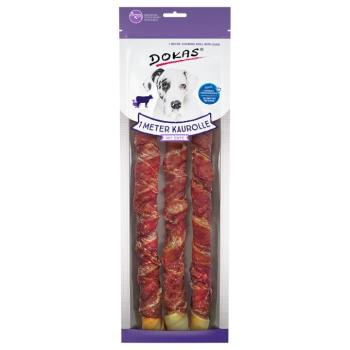 Dokas 1 méter rágótekercs kutyáknak- 3 x kacsa kép