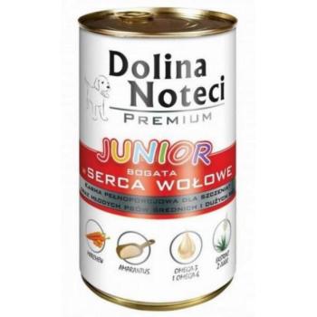 Dolina Noteci Premium Junior beef hearts 400 g kép