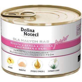 Dolina Noteci Premium Junior turkey hearts & goose liver 185 g kép