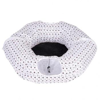 Donut macskaalagút közepén puha ágyikóval- Ø 85 x M 25 cm kép