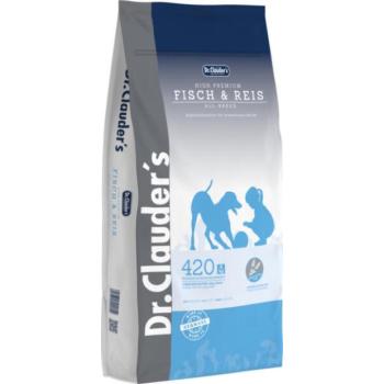 Dr.Clauder's High Premium fish & rice 15 kg kép
