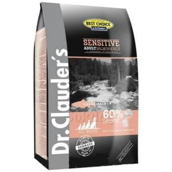 Dr.Clauder's Sensitive Adult Salmon & Rice 4 kg kép