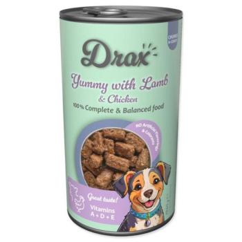 Drax Adult konzerv bárány- és csirkehússal 1240g kép