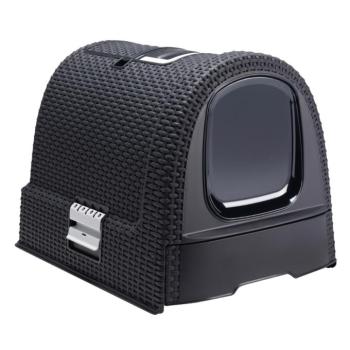 Eco-Friendly Curver antracit macska WC, 51x38,5x39,5cm kép