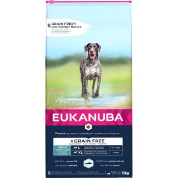 EUKANUBA Adult Grain Free Large Ocean Fish 12 kg