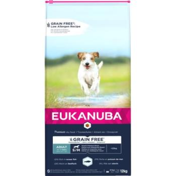 EUKANUBA Adult Grain Free Small&Medium Ocean Fish 12 kg kép