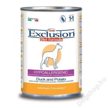Exclusion Hypoallergenic - Duck & Potato 400 g kép