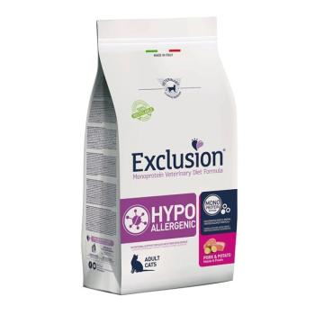 Exclusion Monoprotein Vet Diet Hypoallergenic Cat száraztáp - sertés, burgonya 1,5 kg kép