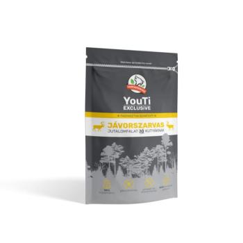 Farkaskonyha YouTi Exclusive jutalomfalat jávorszarvasos ízesítésben 50 g kép